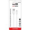 WG Datový kabel USB-A_Lightning, 2,4 A, bílý, 2 m