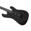 Dimavery ST-312, elektrická kytara, černá