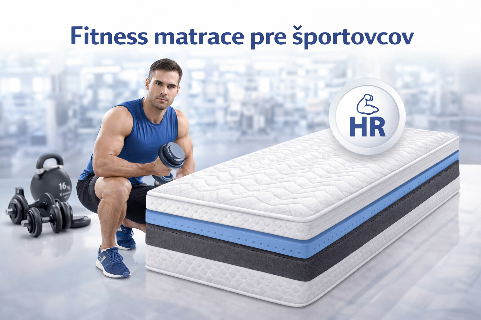 Fitness matrace pre športovcov