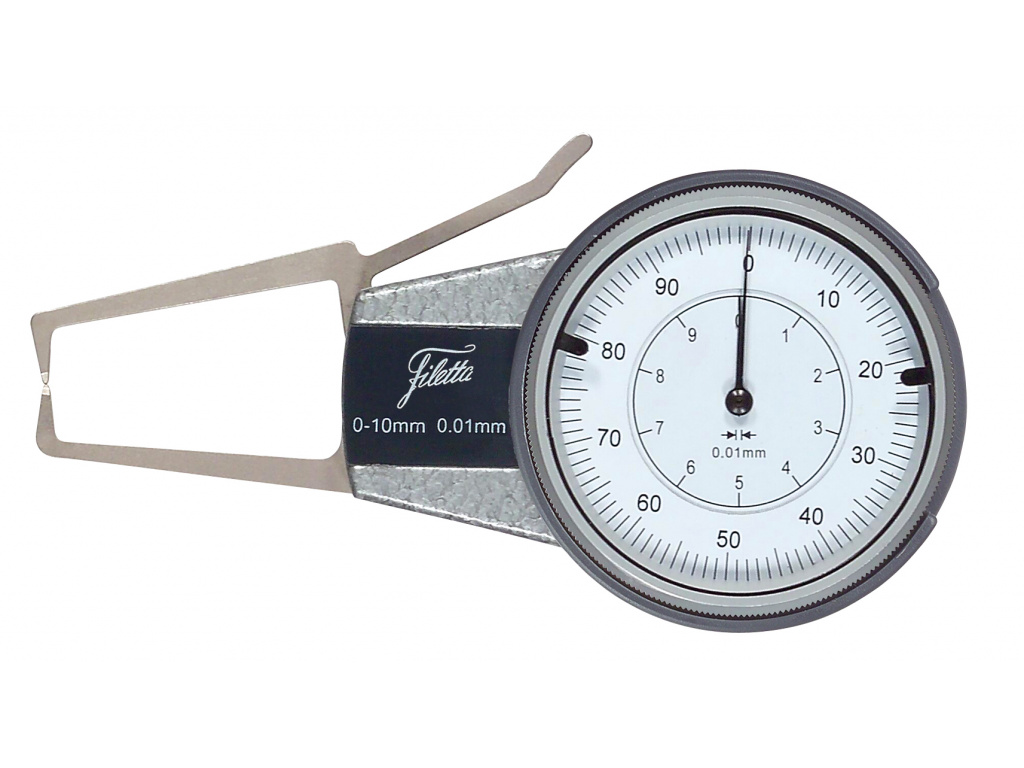 Přístroj na vnější měření s číselníkem 0 až 10 mm