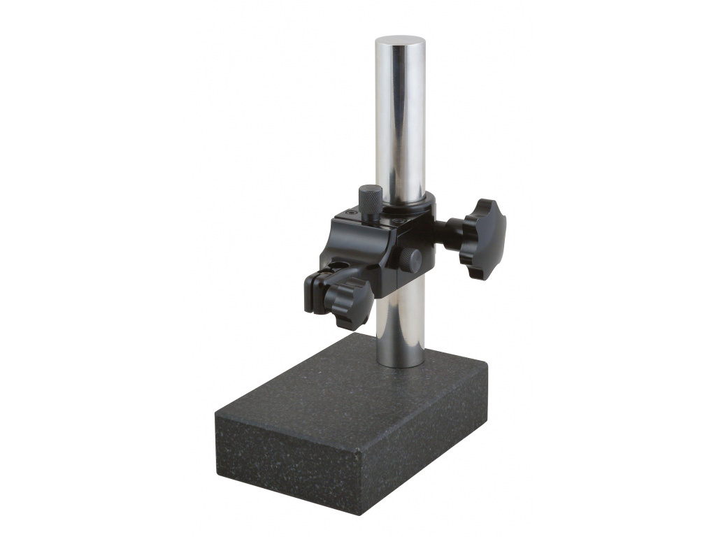 Měřicí stojánek s granitovou základnou / max. měřený zdvih 140 mm / rozměry základny 150×100×40 mm