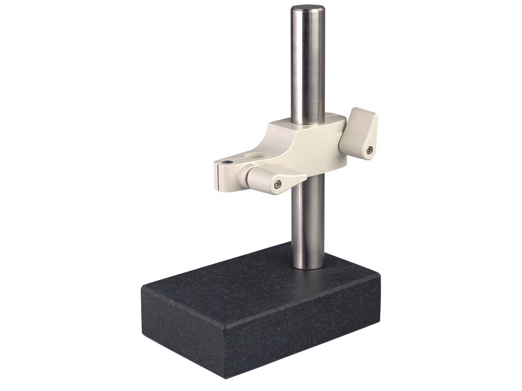 Měřicí stojánek s granitovou základnou / efektivní délka ramene 62 mm / upínací průměr 8 mm