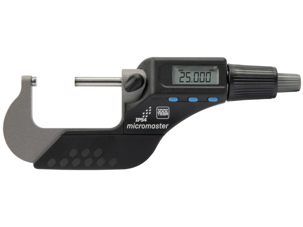 Třmenový mikrometr MICROMASTER digitální 25 až 50 mm IP54