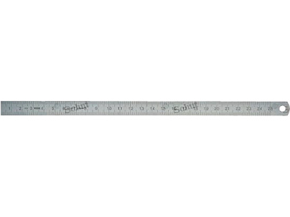 Měřítko ohebné 6000×18×0,5 mm / směr stupnice zprava doleva