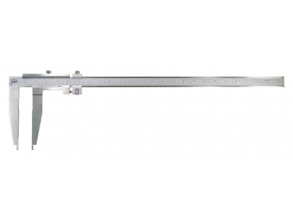 Posuvné měřidlo bez horních čelistí analogové 0 až 800 mm / posuvové kolečko ne / nonius 0,02 mm / jemné ladění ano