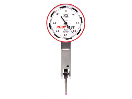 Úchylkoměr páčkový RUBYTAST 0,8 mm