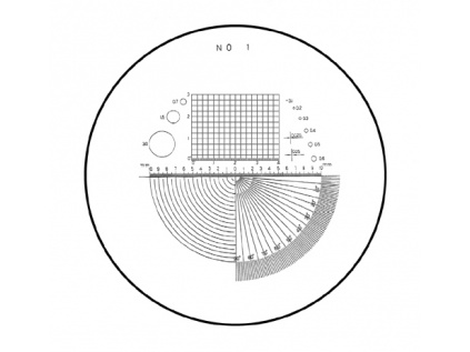 Měřicí škála typ 1 průměr 26 mm