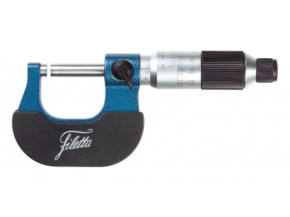 Třmenový mikrometr s rozlišením 1 µm analogový 25 až 50 mm