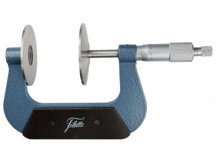 Mikrometr s velkými měřicími plochami analogový 50 až 75 mm