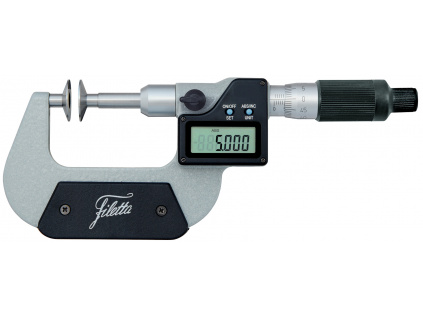 Mikrometr s talířkovými doteky digitální 25 až 50 mm