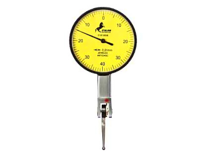 Úchylkoměr ETALON páčkový s číselníkem / měřicí rozsah 0,8 mm