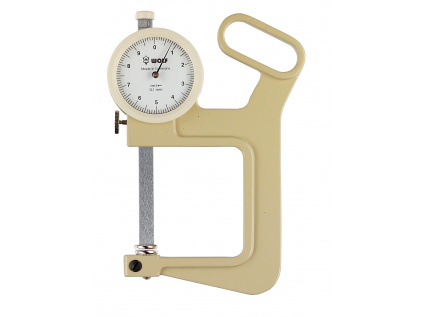 Tloušťkoměr číselníkový 0 až 50 mm / hloubka třmene 50 mm