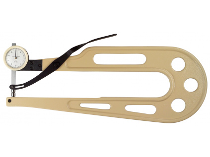 Tloušťkoměr číselníkový 0 až 25 mm / hloubka třmene 150 mm