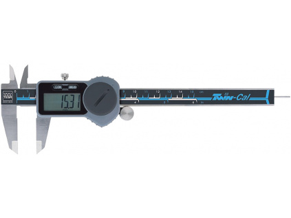 Posuvné měřidlo Twin-Cal digitální 0 až 150 mm IP40 / hloubkoměr kulatý