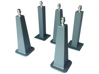 Sada podpěrných nohou / minimální výška 650 mm / maximální výška 680 mm