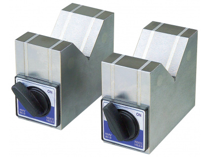 Prizmatické podložky V-bloky magnetické 100x50x80 mm