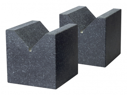 Prizmatické podložky V-bloky z granitu 100x100x100 mm / třída přesnosti 1