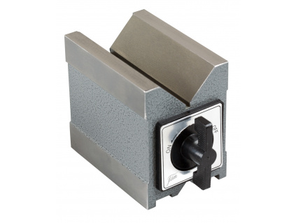 Prizmatická podložka V-blok 100x70x95 mm / typ magnetický