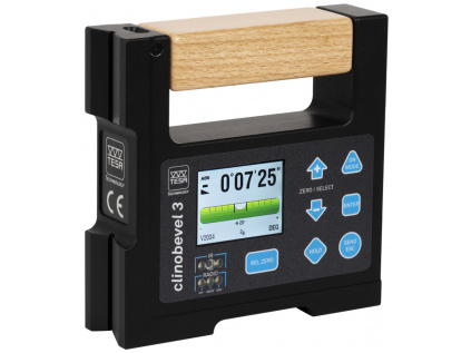 Sklonoměr CLINOBEVEL 3 digitální ±60 ° / provedení Litina
