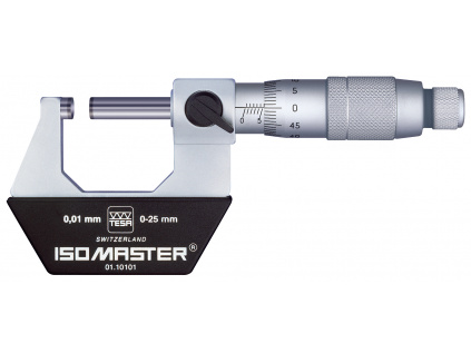 Třmenový mikrometr ISOMASTER analogový 0 až 25 mm