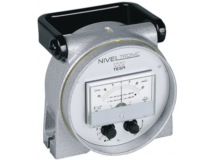 Sklonoměr TESA Niveltronic přímý analogový / rozměry základen 150x45 mm