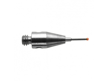 M2 dotek s rubínovou kuličkou průměr 0,3 mm, dřík z karbidu wolframu, L 10 mm, efektivní účinná délka (EWL) 2 mm