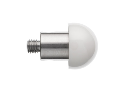 M5 půlkulový dotek, průměr 22 mm, keramický