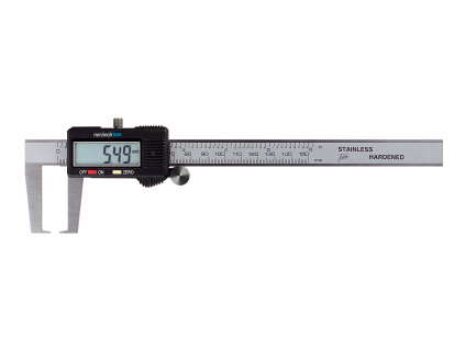 Posuvné měřidlo s ploškami dovnitř digitální 0 až 150 mm
