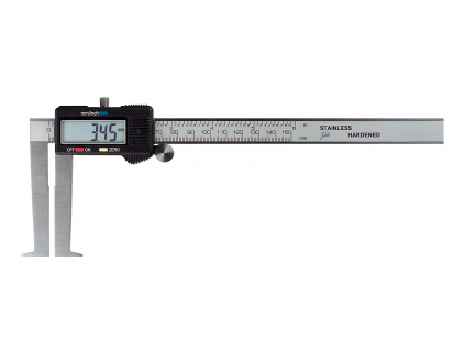 Posuvné měřidlo s ploškami ven digitální 50 až 300 mm