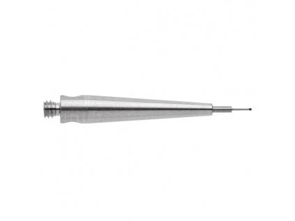 M2 dotek s kuličkou z nitridu křemíku průměr 0,3 mm, dřík z karbidu wolframu, L 20 mm, efektivní účinná délka (EWL) 2 mm
