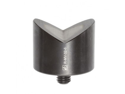 V-magnet průměr 32 mm × 25 mm se závitem M8