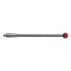 M2 dotek s rubínovou kuličkou průměr 4 mm, dřík z karbidu wolframu, L 40 mm, efektivní účinná délka (EWL) 40 mm