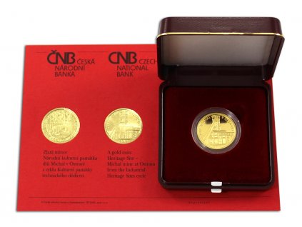 000231 zlata mince 2500 kc dul michal v ostrave 2010 proof 03