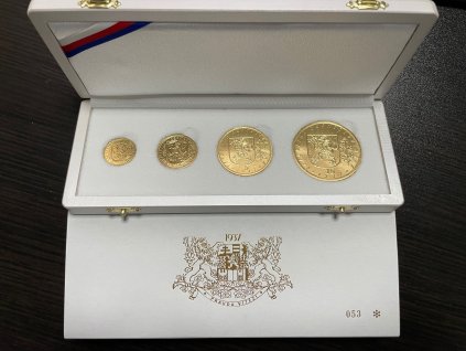 Sada Svatováclavských dukátů 1937!!!!!!! (novoražba) KOMISE