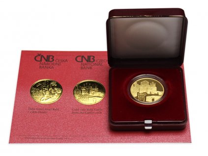 003096 zlata mince 5000kc hrad rabi 2018 proof 03