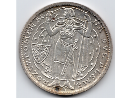 Stříbrná medaile - Millenium Sv. Václava 1929 velká