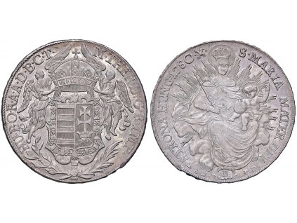 Marie Terezie tolar 1780 lot 1798