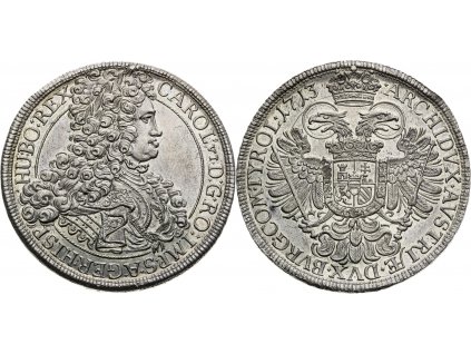 tolar Karol VI. 1713