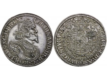 tolar 1654 Ferdinand III.
