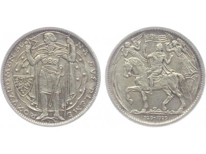 Stříbrná medaile - Milenium Sv. Václava 1929 malá (č.2)