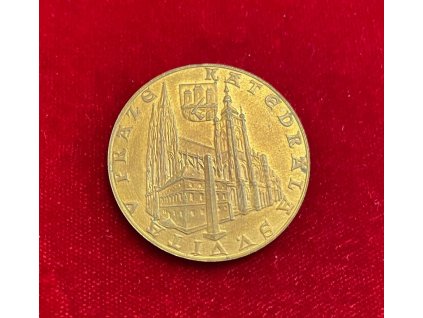 Tombak – 5 dukátová medaile 1973 – Katedrála sv. Víta v Praze