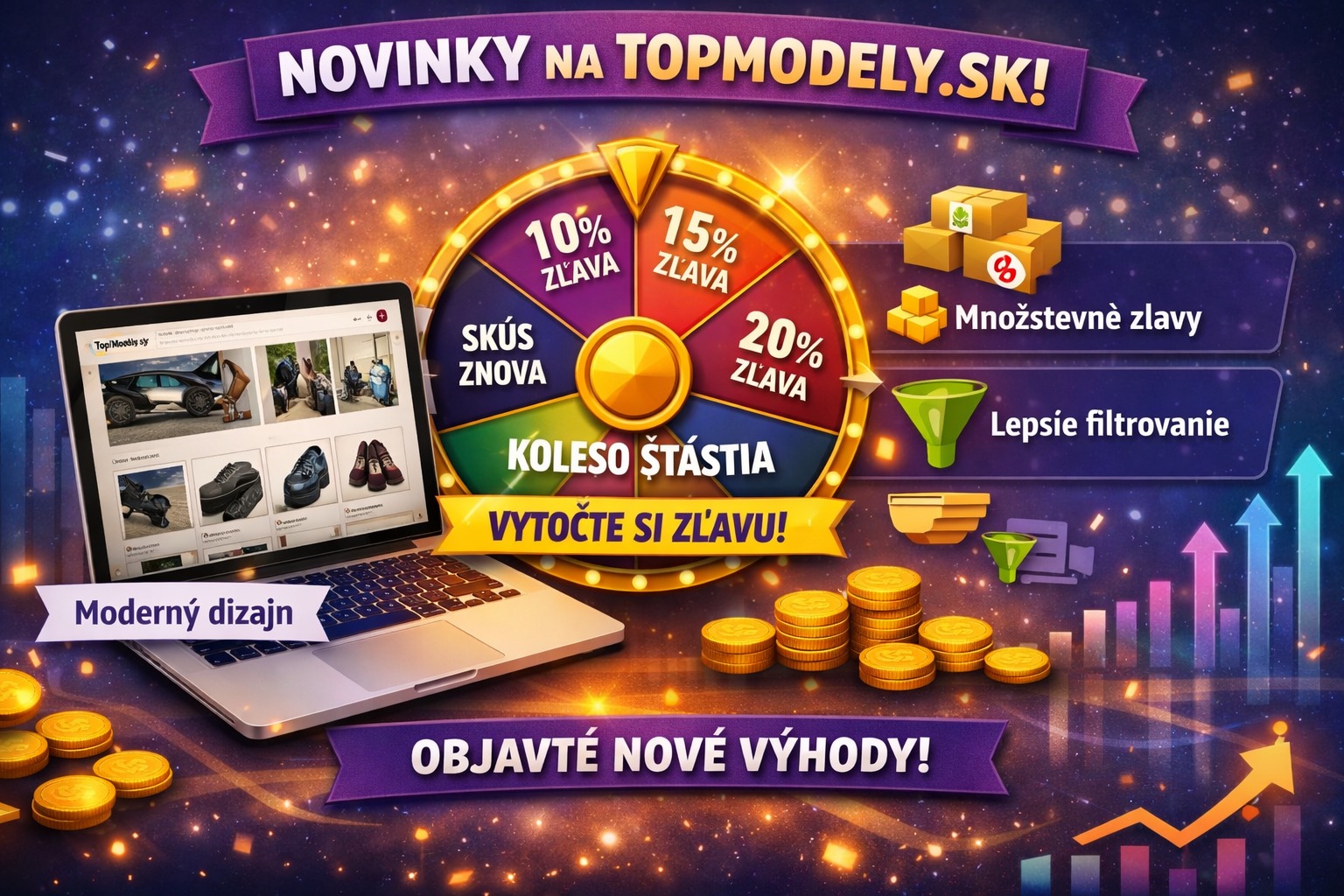 Nová platforma TopModely.sk – rýchlejšia, prehľadnejšia a plná noviniek