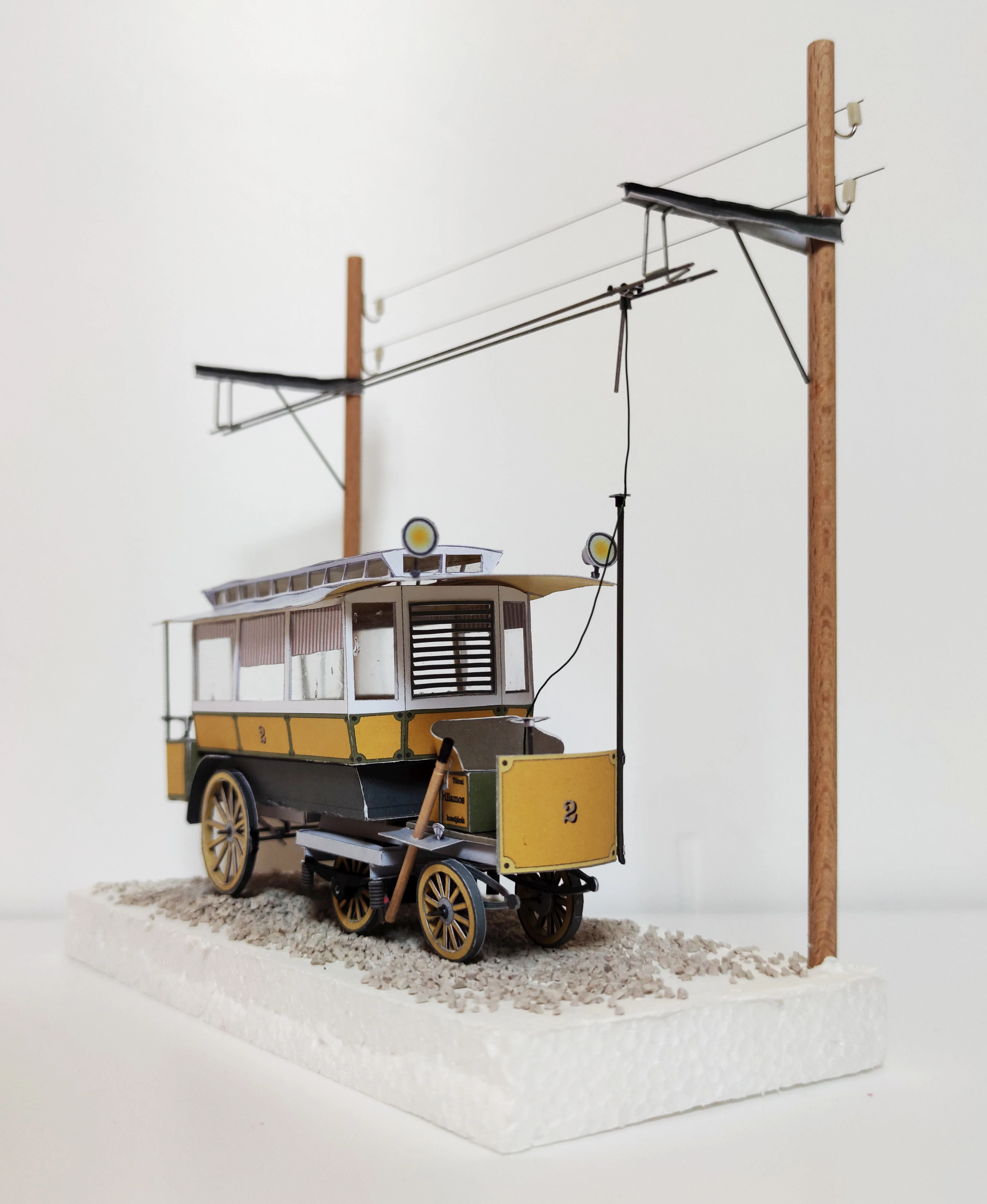 Tatranský trolejbus omnibus Daimler-Stoll