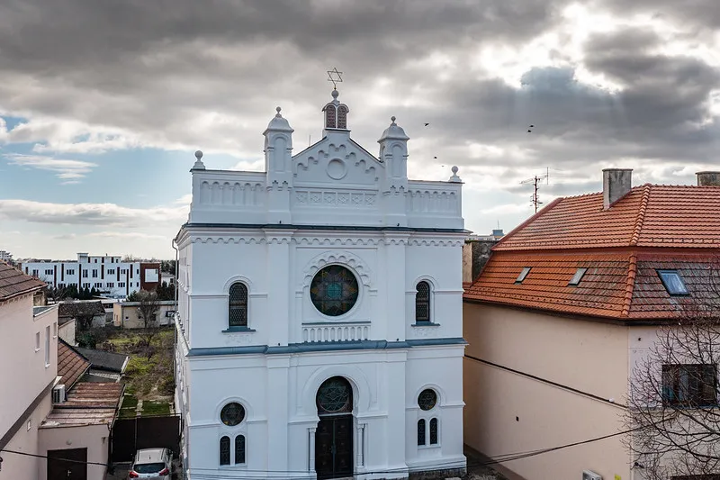 Synagóga Senec - reálna stavba
