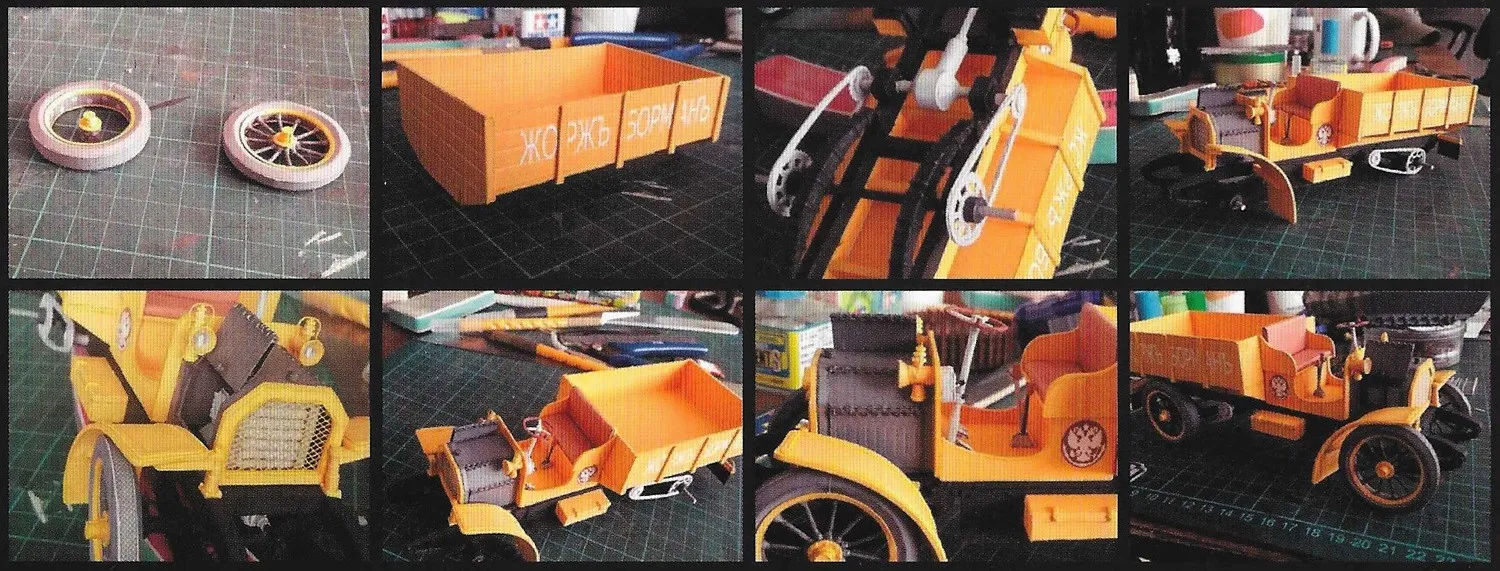 Papierový model - Freeze 1903 – nákladné auto