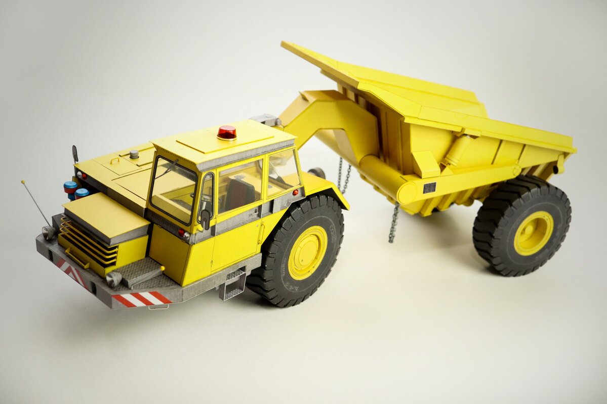 Jednoosí ťahač Stavostroj T200+D10.1