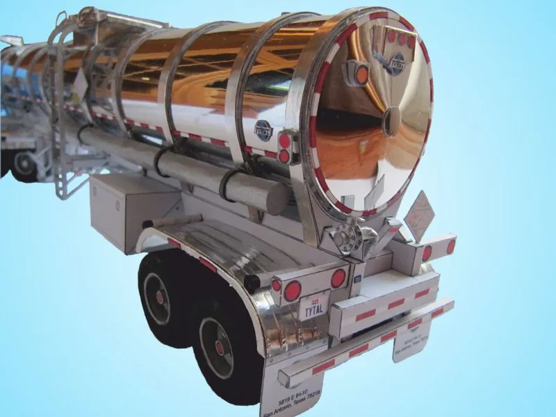 Valcový cisternový príves 200 BBL na surovú ropu Tytal