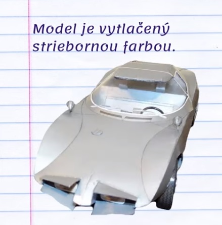 Papierový model - Chevrolet Corvair Monza GT