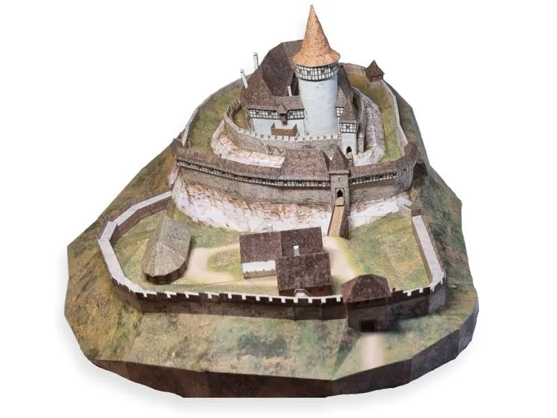 Hrad Vízmburk - historická rekonštrukcia 1447