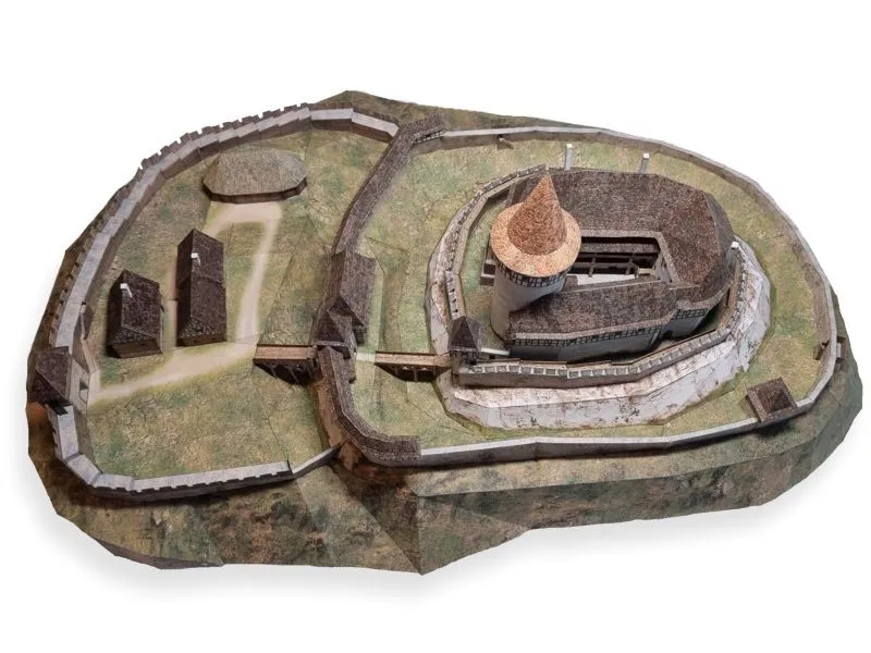 Hrad Vízmburk - historická rekonštrukcia 1447